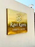 SS NAME PLATE