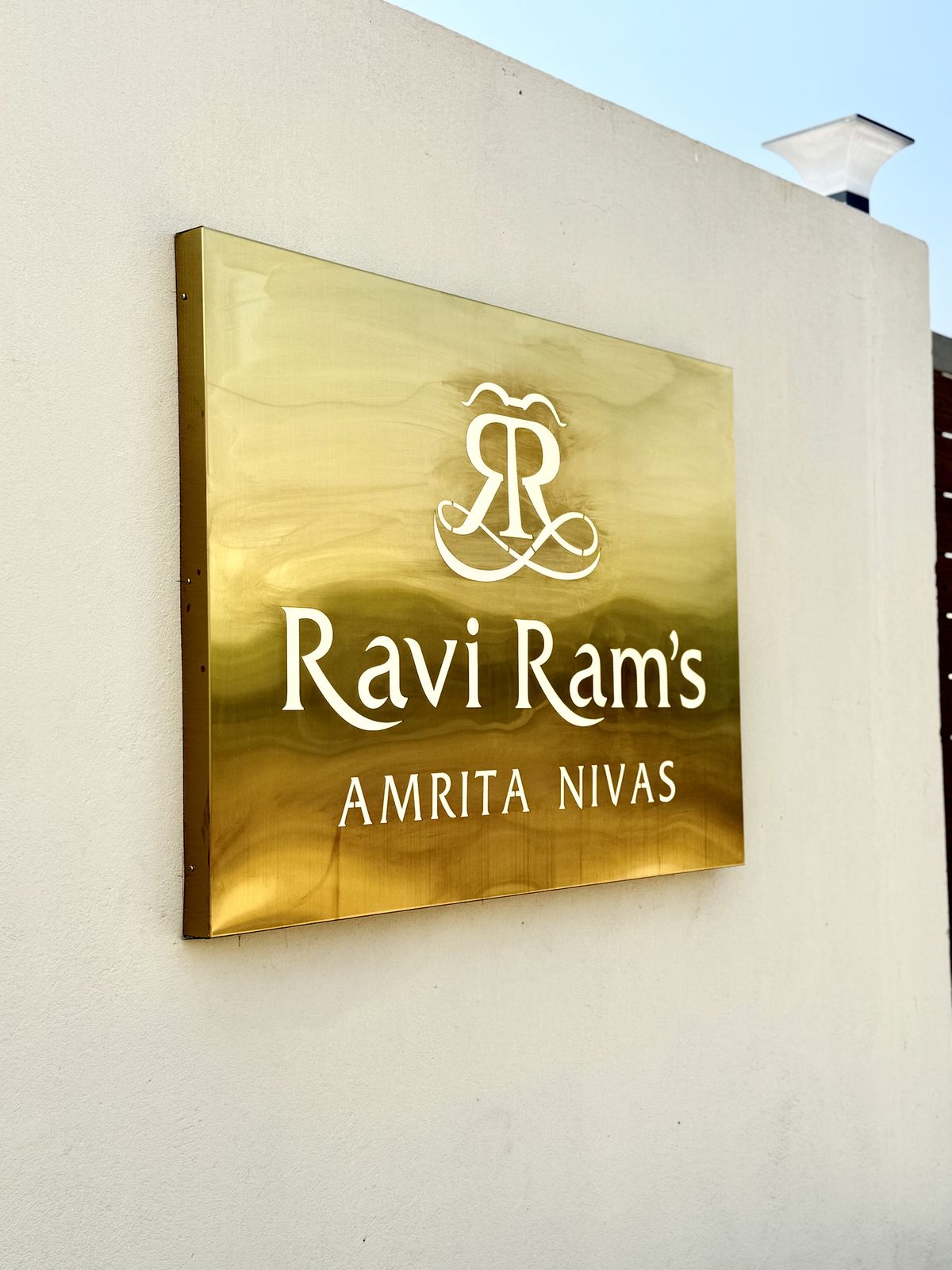 SS NAME PLATE